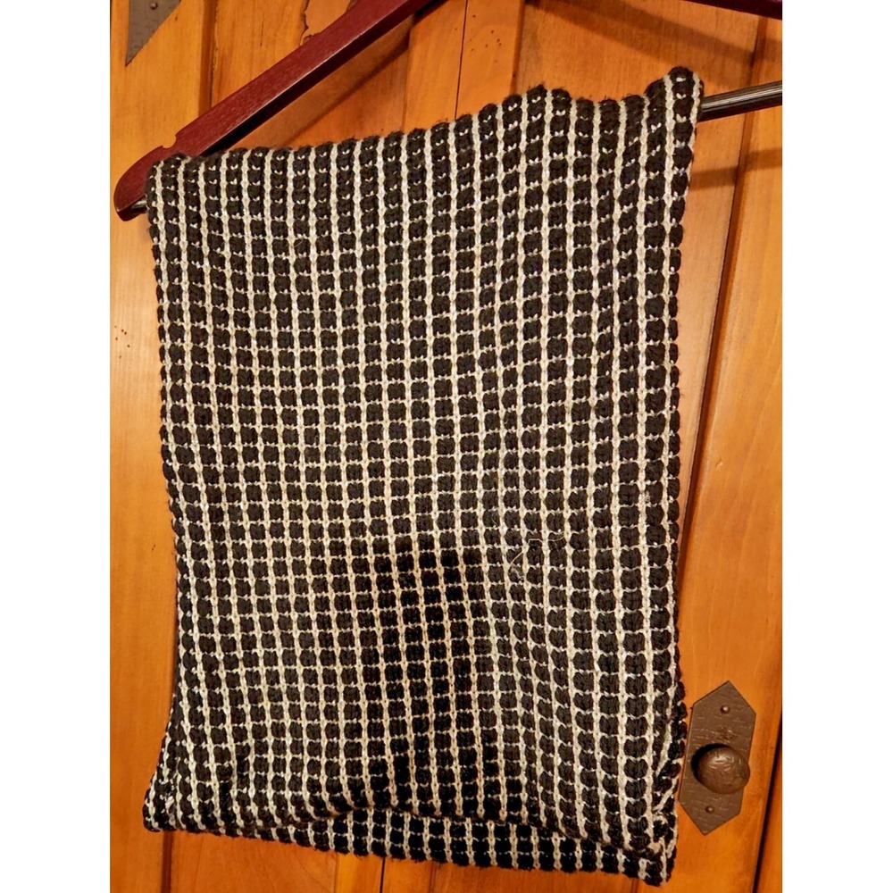 Calvin Klein Infinity Scarf Wrap - Black and Silver